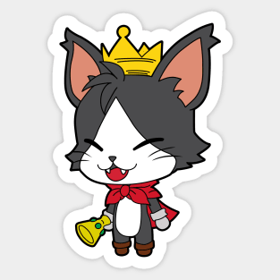 Cute Cait Sith Sticker